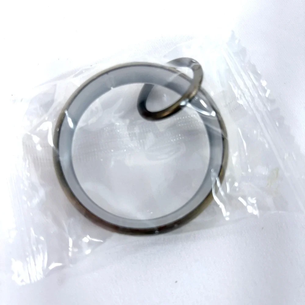 Pottery Barn Curtain Rings Antique Bronze Quiet-Glide Double Round Set of 10